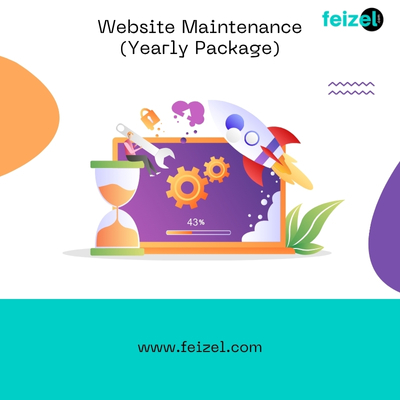 Get website maintenance done for the whole year by feizel.com